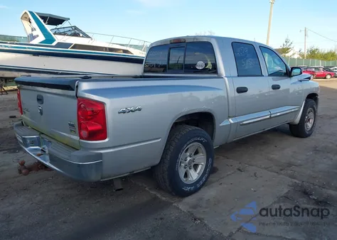 2008 Dodge Dakota Laramie из США, поврежденный, VIN 1D7HW58N68S633283